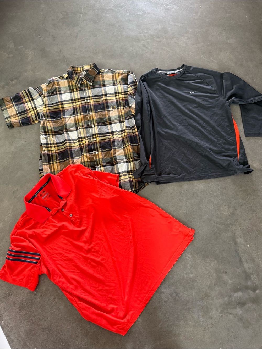 XL men’s bundle - Cinch, Nike, Adidas